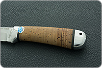 Нож Лиса береста, 95х18, алюминий : фото 6