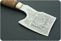 Топорик береста, 50х14мф, латунь : фото 4