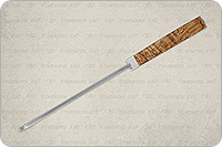 Топор Секач карельская береза, 50х14мф, алюминий : фото 3