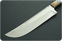 Нож Пчак-Н накладки карельская береза, elmax, цельнометаллический : фото 3