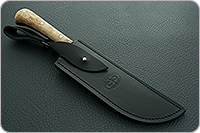 Нож Пчак-Н накладки карельская береза, elmax, цельнометаллический : фото 11