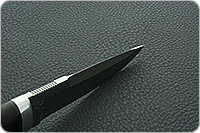 Нож Хаски граб - черное дерево, 100х13м, алюминий : фото 9