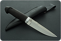 Нож Хаски граб - черное дерево, 100х13м, алюминий : фото 10