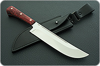 Нож Пчак-Н накладки стабилизированная карельская береза, cpr, цельнометаллический : фото 9