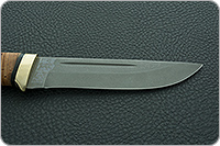 Нож Бекас береста, 100х13м, латунь : фото 7