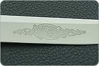 Набор Кухонный-3 без подставки стабилизированная карельская береза, 100х13м, латунь : фото 9