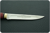 Набор Кухонный-3 без подставки стабилизированная карельская береза, 100х13м, латунь : фото 10