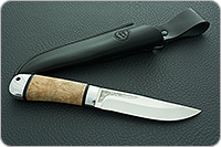 Нож Шашлычный малый карельская береза, эп-766, алюминий : фото 11