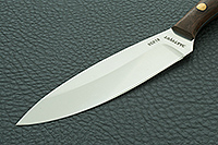Нож Канадский малый (траппер) накладки орех, 95х18, цельнометаллический : фото 3