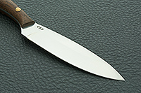 Нож Канадский малый (траппер) накладки орех, 95х18, цельнометаллический : фото 4