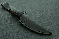 Нож Канадский малый (траппер) накладки орех, 95х18, цельнометаллический : фото 10