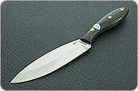 Нож Канадский средний (траппер) накладки текстолит
, 95х18, цельнометаллический : фото 2