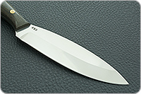 Нож Канадский средний (траппер) накладки текстолит
, 95х18, цельнометаллический : фото 4