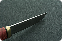 Нож Следопыт стабилизированная карельская береза, 100х13м, латунь : фото 8