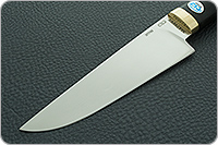 Нож Барибал граб - черное дерево, эп-766, латунь : фото 3