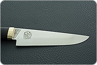 Нож Барибал граб - черное дерево, эп-766, латунь : фото 7