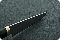 Нож Барибал граб - черное дерево, эп-766, латунь : фото 9