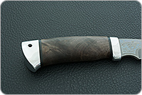 Нож Хазар стабилизированная карельская береза, cpr, алюминий : фото 5