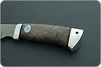 Нож Хазар стабилизированная карельская береза, cpr, алюминий : фото 6