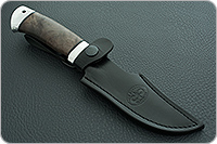 Нож Хазар стабилизированная карельская береза, cpr, алюминий : фото 11