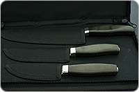 Набор Поварской-3 без подставки рукоять текстолит, zdi-1016, алюминий : фото 10