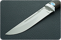 Нож Бекас стабилизированная карельская береза, 100х13м, алюминий : фото 3