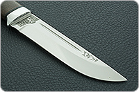 Нож Бекас стабилизированная карельская береза, 100х13м, алюминий : фото 4