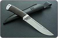 Нож Бекас стабилизированная карельская береза, 100х13м, алюминий : фото 8