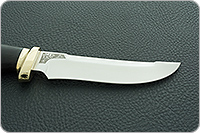 Нож Росомаха граб - черное дерево, эп-766, латунь : фото 7