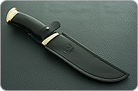 Нож Росомаха граб - черное дерево, эп-766, латунь : фото 10