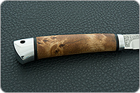 Нож Заноза кап березовый, elmax, алюминий : фото 5