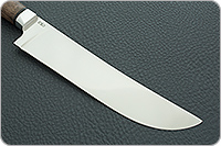 Нож Пчак стабилизированная карельская береза, elmax, алюминий : фото 4