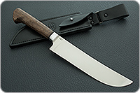 Нож Пчак стабилизированная карельская береза, elmax, алюминий : фото 9