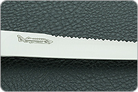 Нож Белуга стабилизированная карельская береза, 95х18, латунь : фото 8