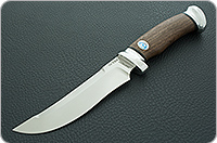 Нож Росомаха орех, d2, алюминий : фото 2