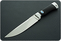 Нож Александр граб - черное дерево, elmax, алюминий : фото 2