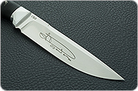 Нож Александр граб - черное дерево, elmax, алюминий : фото 4