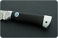 Нож Александр граб - черное дерево, elmax, алюминий : фото 6