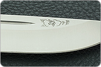 Нож Бекас ЦМ накладки текстолит
, 100х13м, цельнометаллический : фото 9