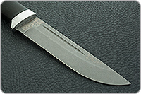 Нож Бекас граб - черное дерево, 95х18, алюминий : фото 4