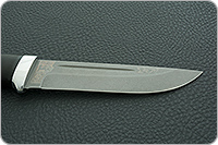 Нож Бекас граб - черное дерево, 95х18, алюминий : фото 7