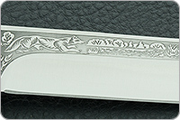 Нож Лиса карельская береза, aus-8, алюминий : фото 8