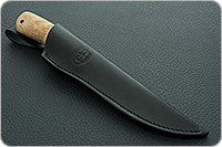 Нож Лиса карельская береза, aus-8, алюминий : фото 11