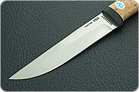 Нож Лиса карельская береза, 100х13м, текстолит : фото 3