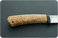 Нож Лиса карельская береза, 100х13м, текстолит : фото 5