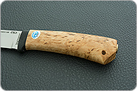 Нож Лиса карельская береза, 100х13м, текстолит : фото 6