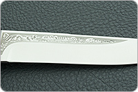 Нож Лиса карельская береза, 100х13м, текстолит : фото 8