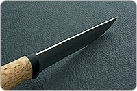 Нож Лиса карельская береза, 100х13м, текстолит : фото 9