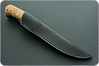 Нож Лиса карельская береза, 100х13м, текстолит : фото 11