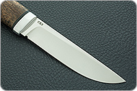 Нож Следопыт стабилизированная карельская береза, 95х18, алюминий : фото 4